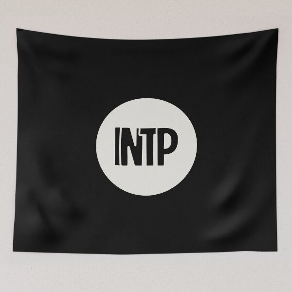 Item preview, INTP Minimalist Personality Typography Design designed and sold by trepiu.