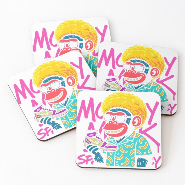 Item preview, MONKEY MARK – Sneaker Ape Mosaic Style AFLO designed and sold by DixTartare.