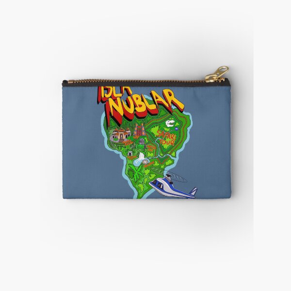 Item preview, Isla Nublar Park Map Sci-Fi Movie designed and sold by Jamie Collins.