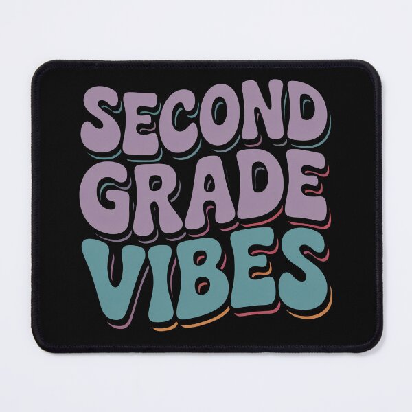 Item preview, Second Grade Vibes Cute Typography designed and sold by flagylART.