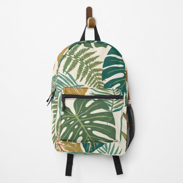 Item preview, Botanical Pattern Monstera Ficus designed and sold by Nice Vibes Prints.