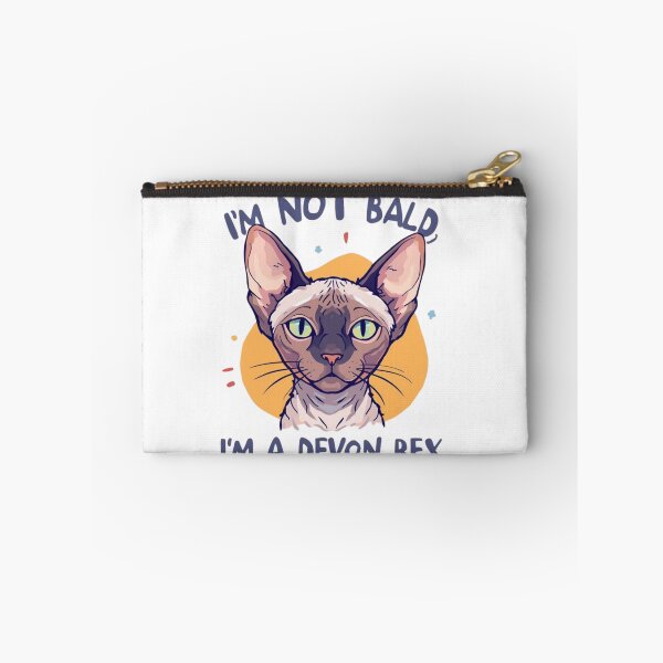 Item preview, I’m Not Bald, I’m a Devon Rex Cat T-Shirt – Funny Hairless Cat Lover Tee designed and sold by Lamagift.