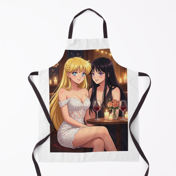 Item preview, Minako and Rei on a Date Night designed and sold by Solace Sparkles.