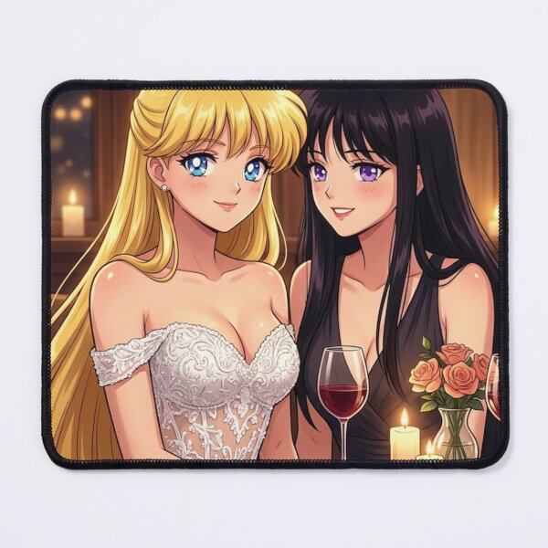 Item preview, Minako and Rei on a Date Night designed and sold by Solace Sparkles.