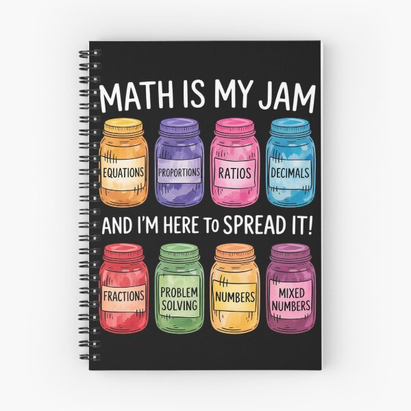 Item preview, Math Is My Jam And Im Here To Spread It Math Teacher designed and sold by MarkLeedsArt.