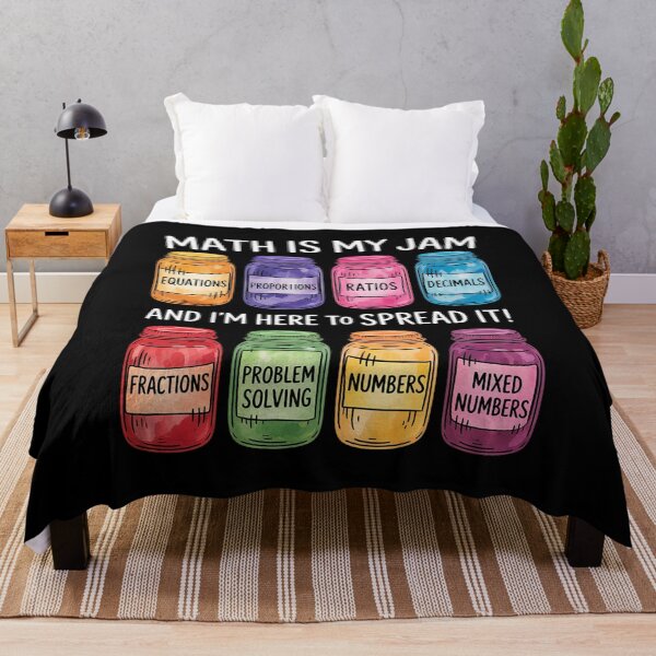 Item preview, Math Is My Jam And Im Here To Spread It Math Teacher designed and sold by MarkLeedsArt.