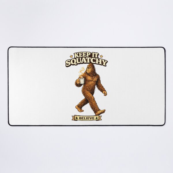 Item preview, Believe in Bigfoot – Keep It Squatchy Coffee Lover Design designed and sold by amarvilks.