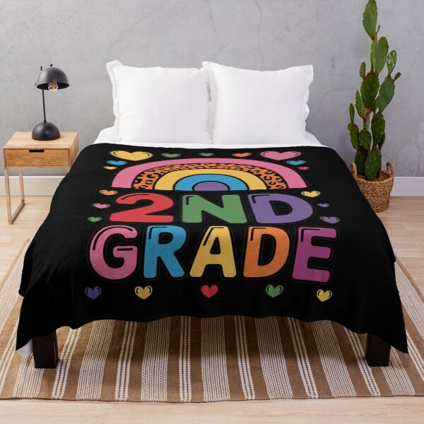 Item preview, 2nd Grade Rainbow Heart Vibes designed and sold by flagylART.
