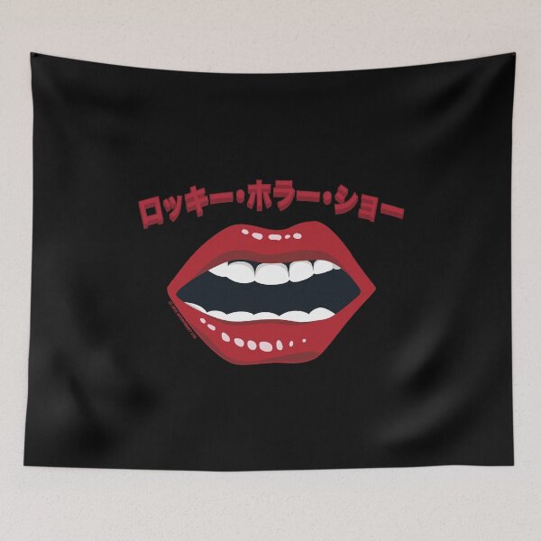 Item preview, Rocky Horror Show Lips Japanese Text designed and sold by All-And-Every.