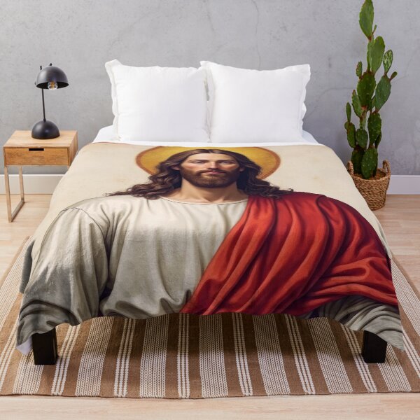 Item preview, Jesus with Golden Halo - Renaissance-Inspired Sacred Art designed and sold by Pastor Reeves Studio.