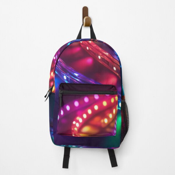 Item preview, RGB Lights Neon Glow – Colorful LED Light Aesthetic Design designed and sold by WordPlayStudio.