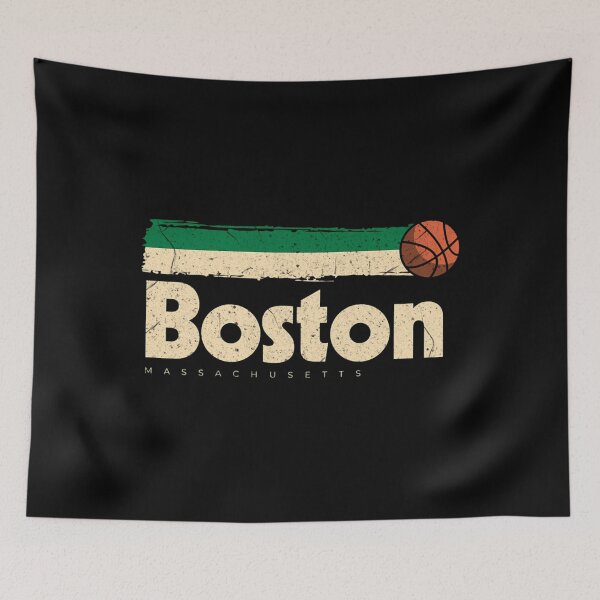 Item preview,  Boston Basketball B-Ball City Massachusetts Retro Boston designed and sold by Mimi's Sunday.