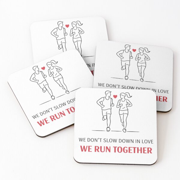 Item preview, We Don’t Slow Down In Love We Run Together  designed and sold by bilal sibgui.