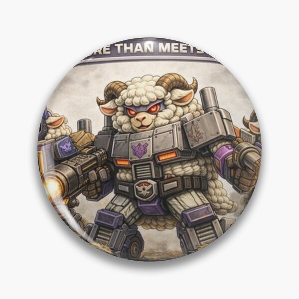 Item preview, MechaSheep: Decepti-Sheep (More Than Meets the Ewe) designed and sold by Thpoar.