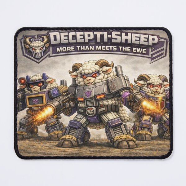 Item preview, MechaSheep: Decepti-Sheep (More Than Meets the Ewe) designed and sold by Thpoar.