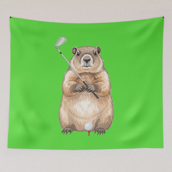 Item preview, Gopher Golfer designed and sold by AMERICANCHEEZ.
