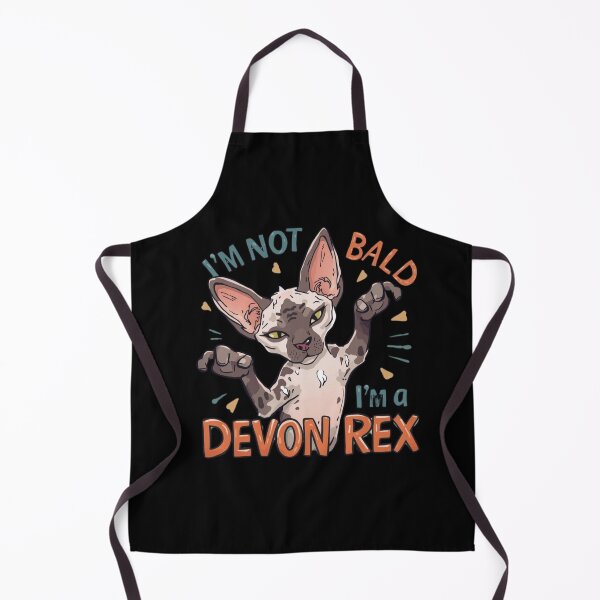 Item preview, I’m Not Bald, I’m a Devon Rex Cat T-Shirt – Funny Hairless Cat Lover Tee designed and sold by Lamagift.