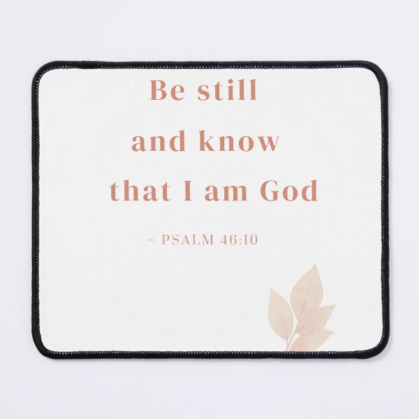 Item preview, Be Still and Know That I Am God – Psalm 46:10 Christian Wall Art designed and sold by DVever7.