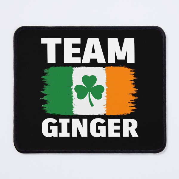 Item preview, Team Ginger Irish Pride Design – St Patrick’s Day Shamrock & Irish Flag Graphic designed and sold by BrainBubbleArt.