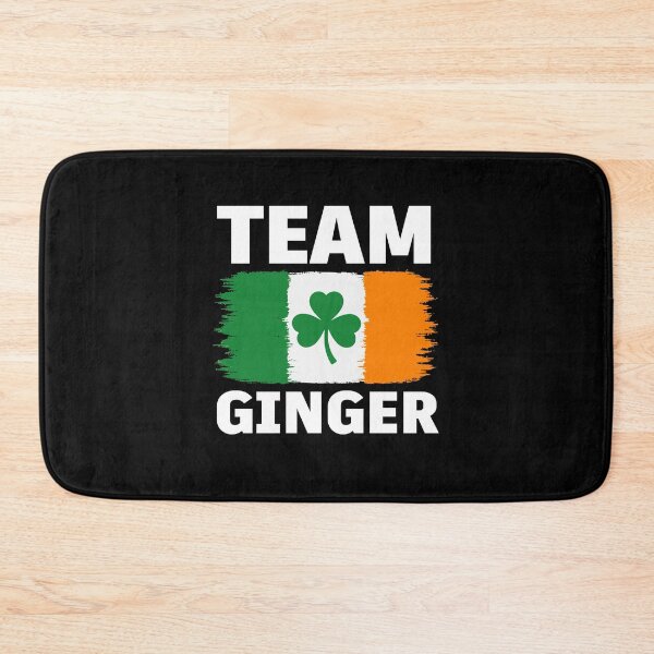 Item preview, Team Ginger Irish Pride Design – St Patrick’s Day Shamrock & Irish Flag Graphic designed and sold by BrainBubbleArt.