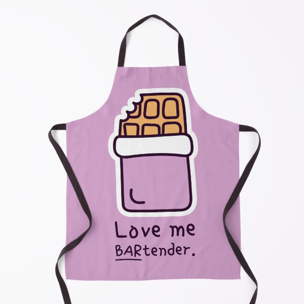Item preview, Love Me BARtender – Chocolate Bar Pun | Anti-Valentine Gift designed and sold by StillFineClub.