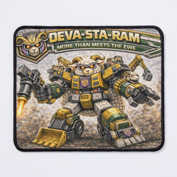 Item preview, MechaSheep: Deva-Sta-Ram (More Than Meets the Ewe) designed and sold by Thpoar.