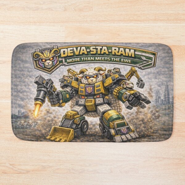 Item preview, MechaSheep: Deva-Sta-Ram (More Than Meets the Ewe) designed and sold by Thpoar.