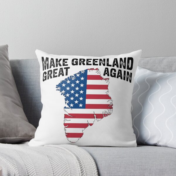 Item preview, Make Greenland Great Again - USA Map Patriotic Design designed and sold by Mr-wow.