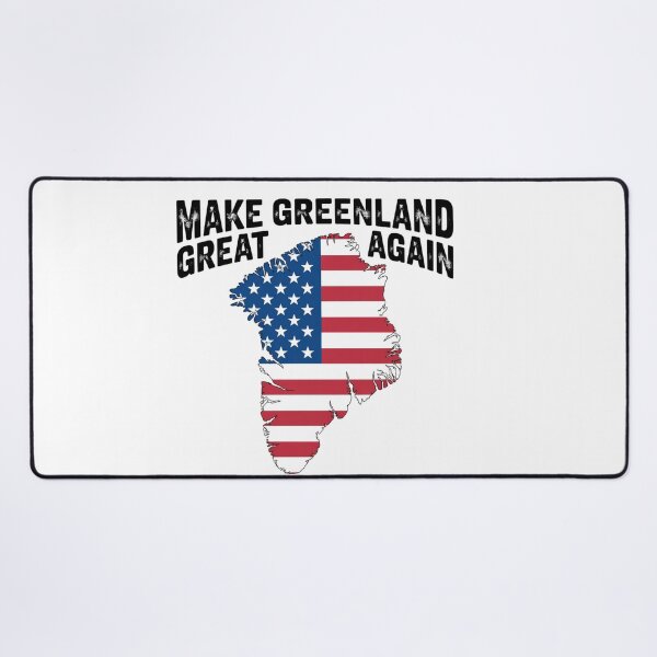 Item preview, Make Greenland Great Again - USA Map Patriotic Design designed and sold by Mr-wow.