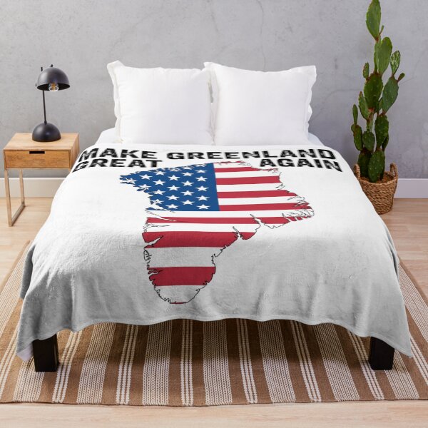 Item preview, Make Greenland Great Again - USA Map Patriotic Design designed and sold by Mr-wow.