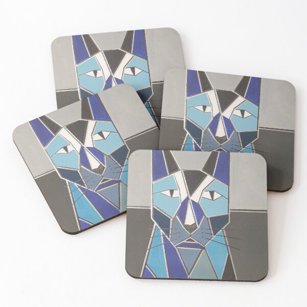 Item preview, Blue Cat designed and sold by JensScherleArt.