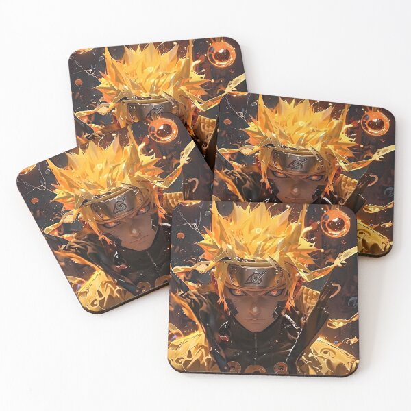 Item preview, Golden Chakra Ninja Ascension – Legendary Anime Warrior Art designed and sold by Dyan4.