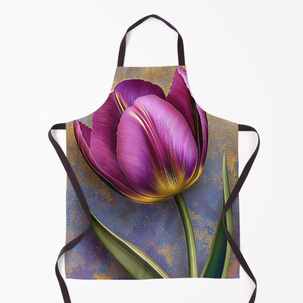 Artikelvorschau, Elegante 3D-Tulpen in Lila und Blau entworfen und verkauft von MargaretWiktor.