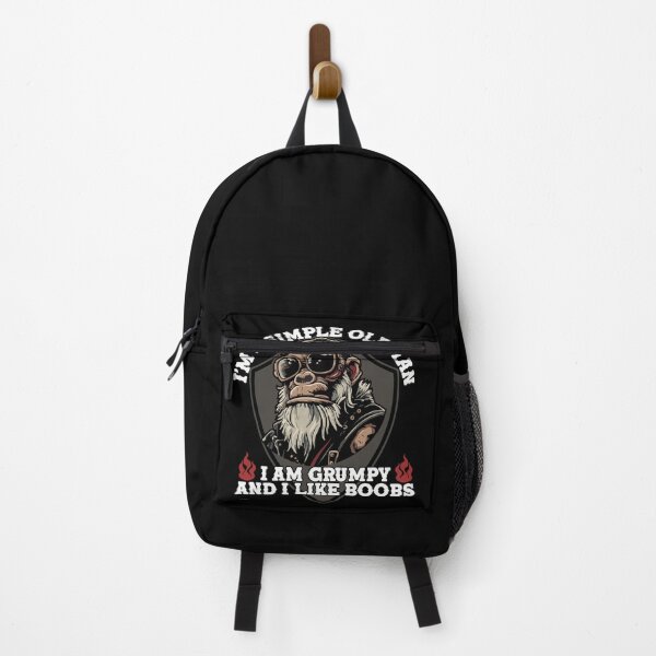Item preview, The Grumpy Biker: Simple Old Man Heritage Shield designed and sold by MOHAMED.