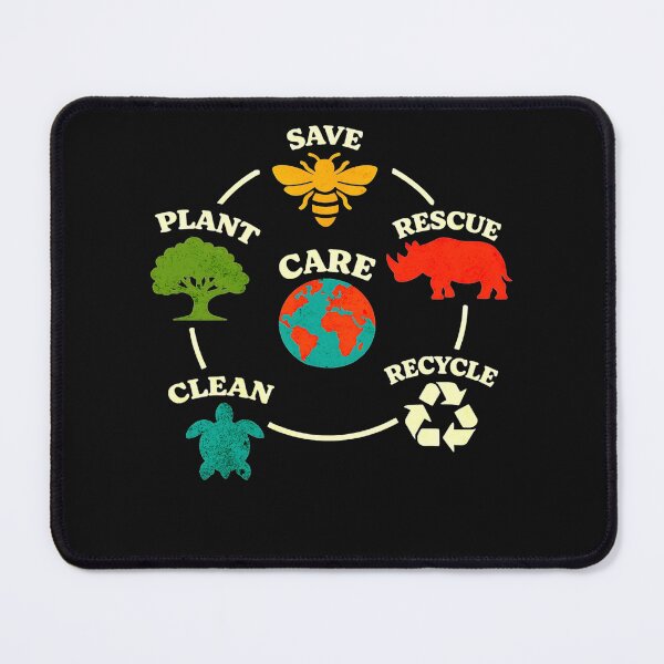 Item preview, Save Bees Rescue Animals Recycle Plastic Earth Day designed and sold by clothesy7.