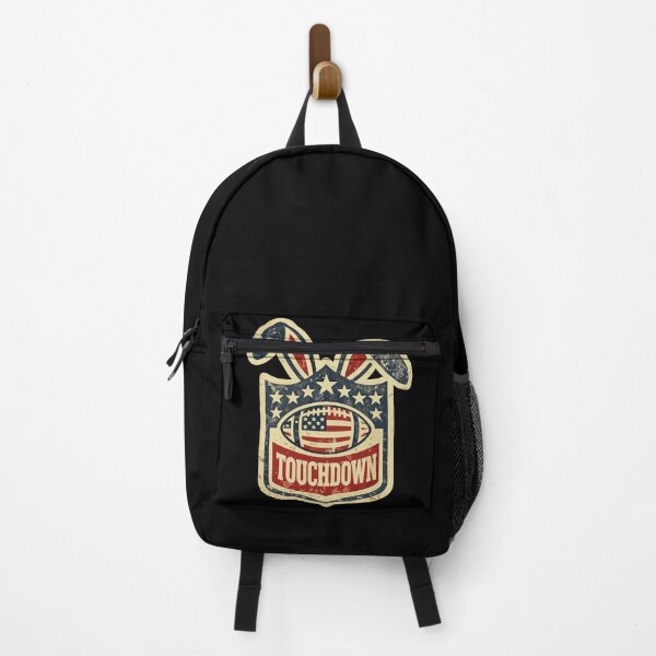 Item preview, Touchdown Bunny: Vintage Patriotic Football Shield designed and sold by MOHAMED.
