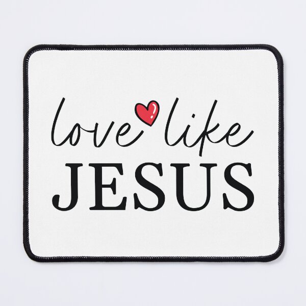 Item preview, Love Like JesLove Like Jesus - Christian Faith Typography with Heartus designed and sold by Julianadieyi.