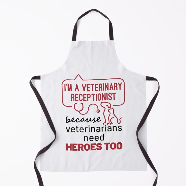 Item preview, Funny Veterinary Receptionist Heroes Veterinarian Front Desk designed and sold by jaygo.