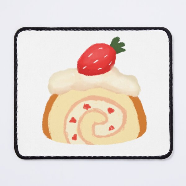 Item preview, Roll Cake with strawberry designed and sold by PeacheMochi.