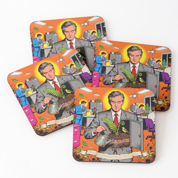 Item preview, Inner Growth Office Surreal - Absurdist Pop Art designed and sold by PictorialWhimsy.