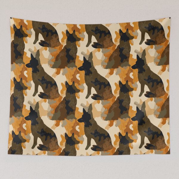 Item preview, Bold Military Dog Camouflage Pattern  - Anniversary Gifts For Her designed and sold by RoyalStarsPatts.