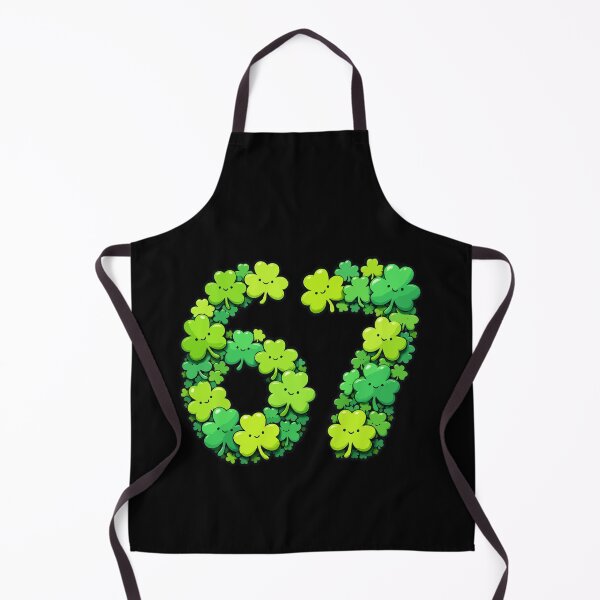 Item preview, 67 Shamrock Meme Design – Funny Six Seven Clover Number for St Patrick’s Day designed and sold by BrainBubbleArt.