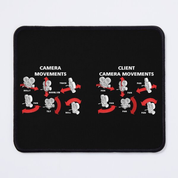 Item preview, Client Camera Movement Meme (White) designed and sold by ertxyz.