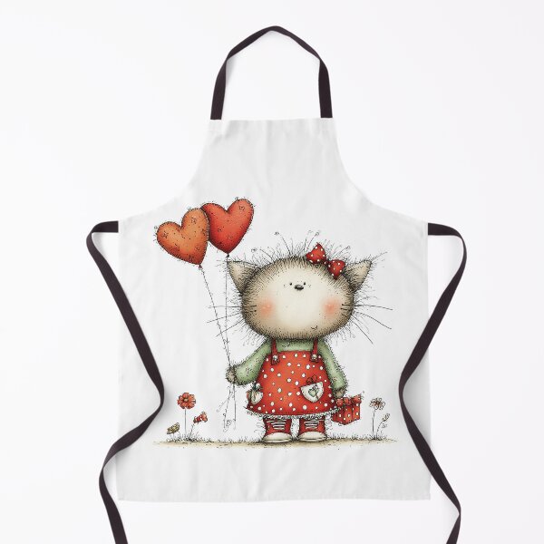 Item preview, Cat with Heart designed and sold by Erika Kaisersot.