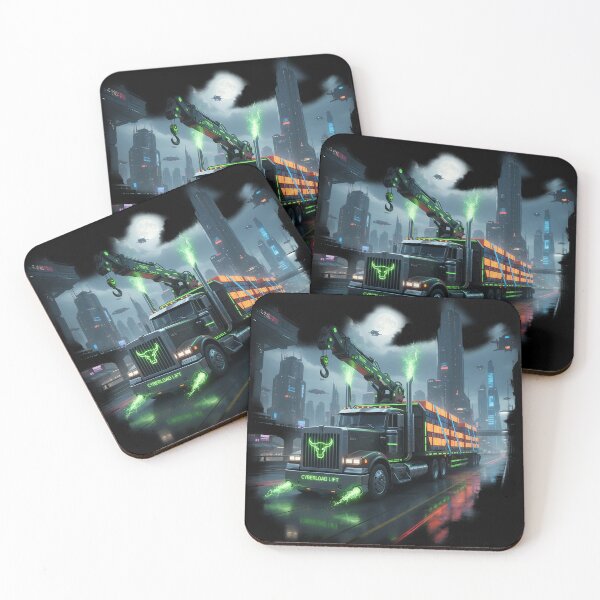 Item preview, Cybernetic Crane Truck - Cyberload Lift Edition designed and sold by BounoWorld.