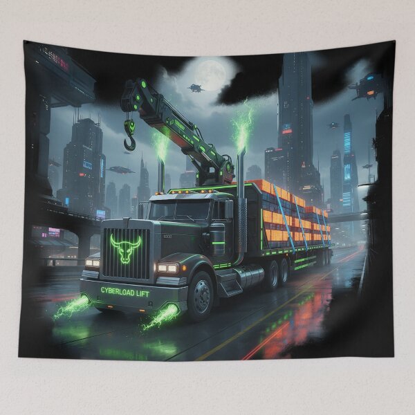 Item preview, Cybernetic Crane Truck - Cyberload Lift Edition designed and sold by BounoWorld.