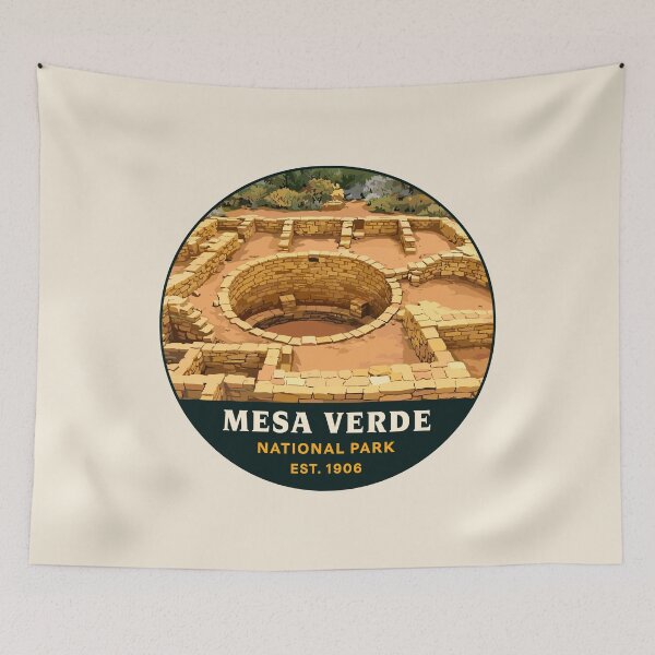 Item preview, Mesa Verde National Park Sticker designed and sold by Gideon Emmerich.