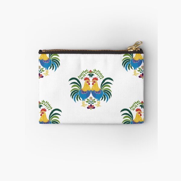 Item preview, Polish Flowers Rooster| Wycinanki | Folklore | Folk Art Blue designed and sold by xiao xuans.