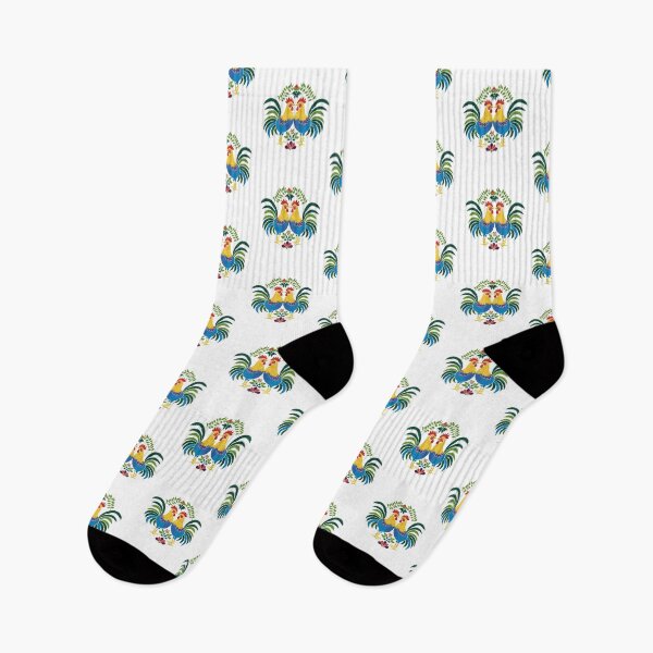 Item preview, Polish Flowers Rooster| Wycinanki | Folklore | Folk Art Blue designed and sold by xiao xuans.