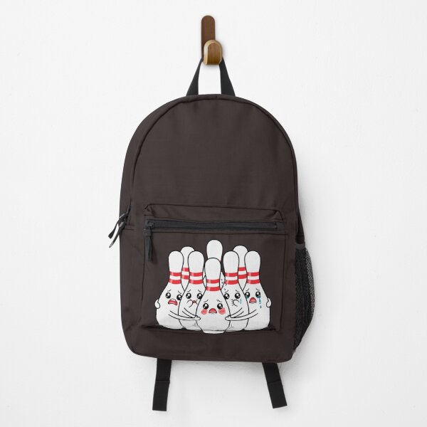 Item preview, Cartoon Bowling Scared Bowling Pins Funny Sport Bowler designed and sold by Colorfulman.